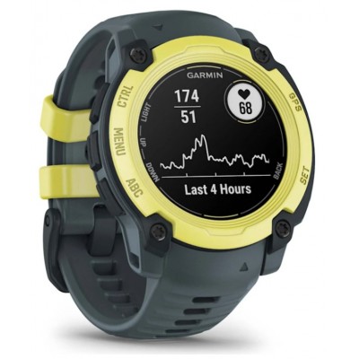 SMARTWATCH GARMIN INSTIN E 40MM AMARILLO SILICONA AZUL