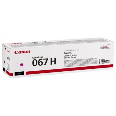 CANON Toner 067H magenta, i-SENSYS LBP631 LBP633 MF651 MF655 MF657 2.350p.