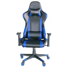 Silla Gamer Prixton Predator 10 Negra/azul Pvc