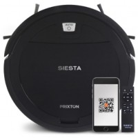 ROBOT ASPIRADOR PRIXTON SIESTA NEGRO WIFI APP TUYA