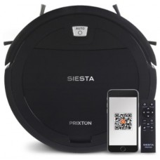 Robot Aspirador Prixton Siesta Negro Wifi App Tuya