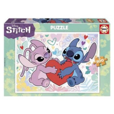 CAJA PUZZLE 500 DISNEY STITCH EDUCA BORRAS 19911 (Espera 4 dias)