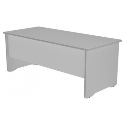 MESA DE OFICINA SERIE WORK 200X80 GRIS / GRIS ROCADA 2004AB02 (Espera 4 dias)