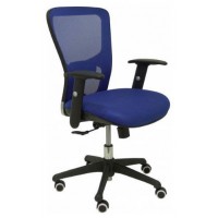 PIQUERAS Y CRESPO Silla Pozuelo respaldo malla azul asiento 3D azul. ¡Ultimas unidades!!