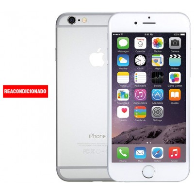 APPLE iPHONE 6 64 GB SILVER REACONDICIONADO GRADO A (Espera 4 dias)