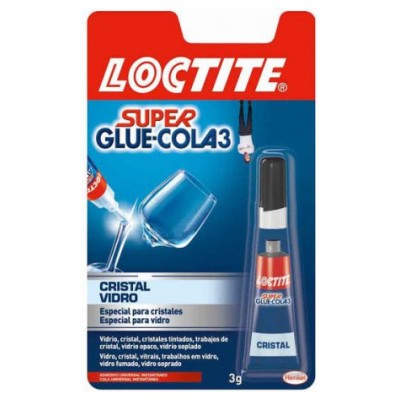 LOCTITE SUPERGLUE-3 CRISTAL BL 3 GR LOCTITE 2641332 (Espera 4 dias)