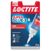 LOCTITE SUPERGLUE-3 XXL 20G LOCTITE 2646770 (Espera 4 dias)