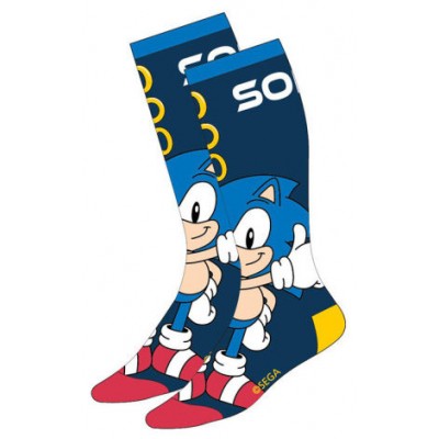 CALCETINES PERSONAJE SONIC TALLA 35/41 CERDÁ REDSTRING 2900001887 (Espera 4 dias)