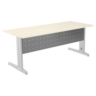 FALDÓN METÁLICO GRIS PARA MESA DE OFICINA SERIE METAL MEDIDA 160 CM. ROCADA 2936 (Espera 4 dias)