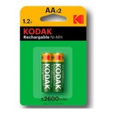 Pila Recargable Kodak Nimh Aa Lr6 2600mah Blister 2