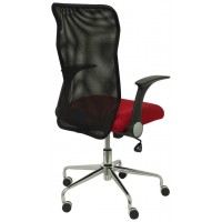 PIQUERAS Y CRESPO Silla Minaya respaldo malla negro asiento 3D rojo ¡Ultimas unidades!!