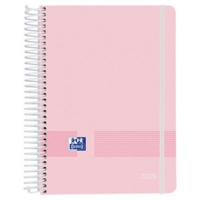 AGENDA 2024 LIVE&GO A5 15X21CM DIA PAGINA COLORES PASTEL SURTIDOS OXFORD 400190004 (Espera 4 dias)