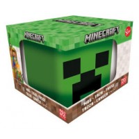 TAZA 3D EN CAJA REGALO CABEZA CREEPER 440 ML STOR 40487 (Espera 4 dias)