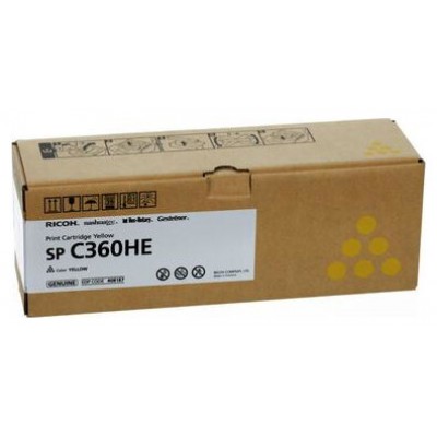 RICOH Print Cartridge Yellow SP C360HE