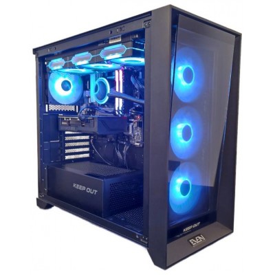 PC EVEN GAMING INTEL  i7 12700F/ RTX 4070/ 32GB/ 1TB NVME/ XC-911PROXL LIQUID (Espera 4 dias)