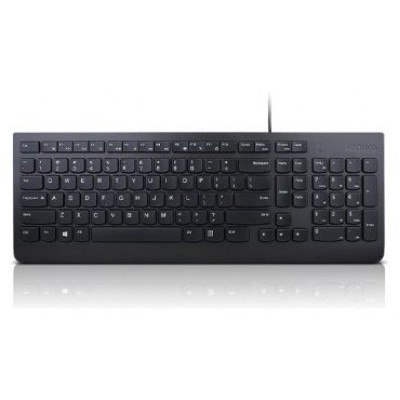 TECLADO LENOVO ESSENTIAL QWERTY USB ESPAÃ?OL NEGRO