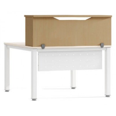 MODULO RECEPCION ALTILLO 100CM ROBLE / ROBLE. MEDIDAS 100X40X30CM. (MESA NO INCLUIDA EN EL PRECIO, SE COMPRA APARTE) ROCADA 5010AR08 (Espera 4 dias)