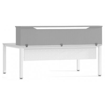 MODULO RECEPCION ALTILLO 200CM GRIS / GRIS. MEDIDAS 200X40X30CM. (MESA NO INCLUIDA EN EL PRECIO, SE COMPRA APARTE) ROCADA 5020AN02 (Espera 4 dias)