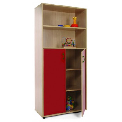 MUEBLE ALTO ARMARIO Y ESTANTERÍA HAYA MOBEDUC 600408HPS18 (Espera 4 dias)