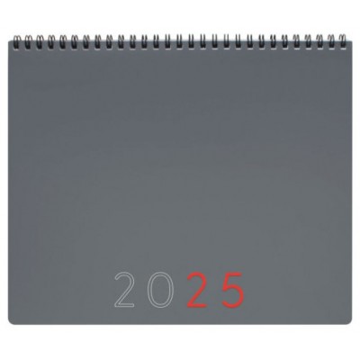 PLANIFICADOR 2025 MES VERTICAL+NOTAS 250X200MM GRIS INTERNACIONAL FINOCAM 625505025 (Espera 4 dias)