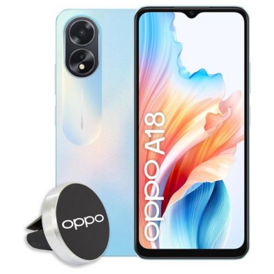 OPPO A18 4GB+128GB AZUL+CABLE USB (Espera 4 dias)