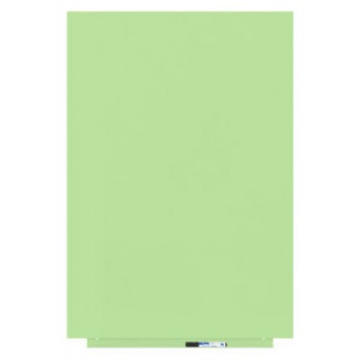 PIZARRA SIN MARCO SKINWHITEBOARD COLOR VERDE PÁLIDO ESCALA DE VERDES. MEDIDA 75X115CM MAGNÉTICA MODULAR ROCADA 6420R-230 (Espera 4 dias)