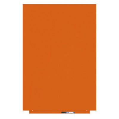 PIZARRA SIN MARCO SKINWHITEBOARD COLOR ROJO CLARO ANARANJADO ESCALA DE NARANJAS. MEDIDA 100X150CM MAGNÉTICA MODULAR ROCADA 6421R-2008 (Espera 4 dias)