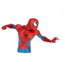 HUCHA BUSTO SPIDER MAN PX VERSIÓN METÁLICA 20 CM MONOGRAM 67963 (Espera 4 dias)