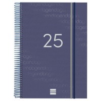 AGENDA 2025 BASIC YEAR E40 210X297MM DIA PAGINA AZUL FINOCAM 741111025 (Espera 4 dias)