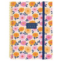 AGENDA 2025 TRENDY DESIGN E10 155X212MM SEMANA VISTA HORIZONTAL SELVA FINOCAM 742232925 (Espera 4 dias)