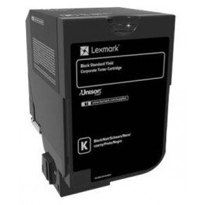 Lexmark CS720, CS725 Cartucho negro alto rendimiento Corporativo (20 000 paginas)