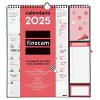 CALENDARIO 2025 NEUTRO PARED PLUS ESCRIBIR 215X325MM FINOCAM 782120025 (Espera 4 dias)