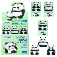 EXPOSITOR CON 24 GOMAS DE BORRAR PANDA DOHE 79635 (Espera 4 dias)