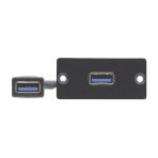 Kramer Electronics WU3-AA(B) toma de corriente Negro (Espera 4 dias)