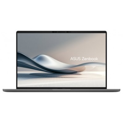 ASUS Zenbook A14 OLED UX3407QA-QD333W Copilot+ PC - Ordenador Portátil 14" WUXGA (Qualcomm Snapdragon X1-26-100, 32GB RAM, 512GB SSD, Qualcomm Adreno GPU, Windows 11 Home) Gris Islandia - Teclado QWERTY español (Espera 4 dias)