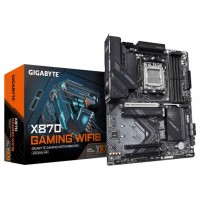 GIGABYTE X870 GAMING WIFI6 Placa Base - Compatible con CPUs AMD Ryzen 9000, VRM de 8+2+2 fases, hasta 8000MHz DDR5 (OC), 1x PCIe 5.0 + 3x M.2, Wi-Fi 6, 2.5GbE LAN, USB 3.2 Gen 2x2 (Espera 4 dias)