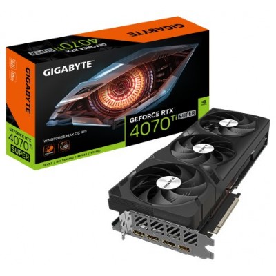 VGA PCI-EX NVIDIA GIGABYTE RTX4070 TI SUPER WINDFORCE