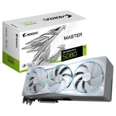 GIGABYTE AORUS GeForce RTX 5080 MASTER ICE 16G Tarjeta Gráfica - 16GB GDDR7, 256 bits, PCI-E 5.0, 2805MHz Core Clock, 3 x DP 2.1a, 1 x HDMI 2.1b, NVIDIA DLSS 4, GV-N5080AORUSM ICE-16GD (Espera 4 dias)