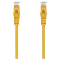 CABLE RED AISENS LATIGUILLO RJ45 LSZH CAT.6A UTP AWG24 0.5M AMARILLO