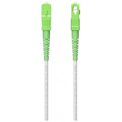 AISENS Cable fibra optica latiguillo 300 M G657A2 3.0 9/125 SMF simplex CPR Dca LSZH, SC/APC-SC/APC,