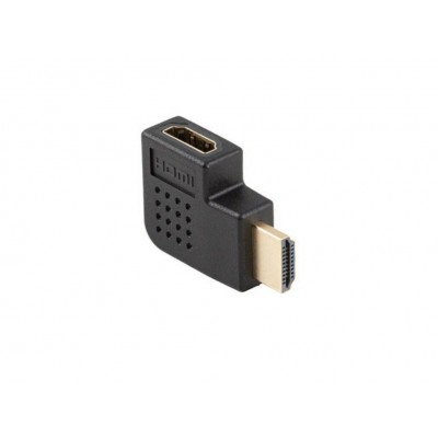 ADAPTADOR 4K LANBERG HDMI(M) A HDMI(H) ANGULO IZQUIERDA