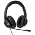 AURICULARES STEREO TARGUS ALAMBRICO NEGRO