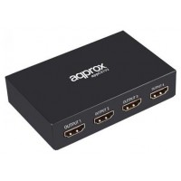 HDMI SPLITTER 4 PUERTOS 1080P V2 APPROX (Espera 4 dias)