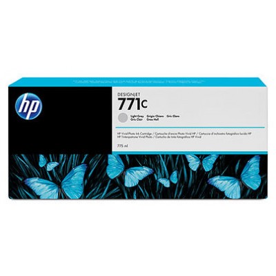 HP Cartucho GF para Z6200 Gris claro 771C 775ml