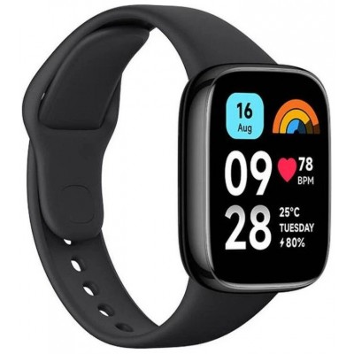 SMARTWATCH REDMI WATCH 3 ACTIVE NEGRO XIAOMI (Espera 4 dias)