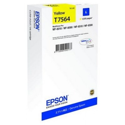 EPSON Cartucho Amarillo L 1500 pag WF-8xxx