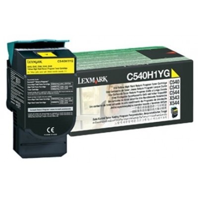 LEXMARK C540/543/544 Toner Amarillo Retornable Alto rendimiento