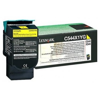 LEXMARK C544/X544 Toner Amarillo Extra Alto Rendimiento Retornable