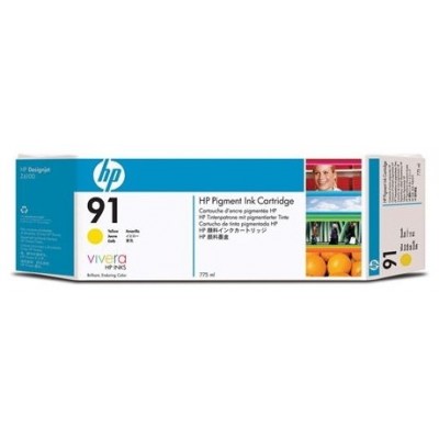 HP Designjet Z6100 Cartucho Amarillo nº91 (775ml)