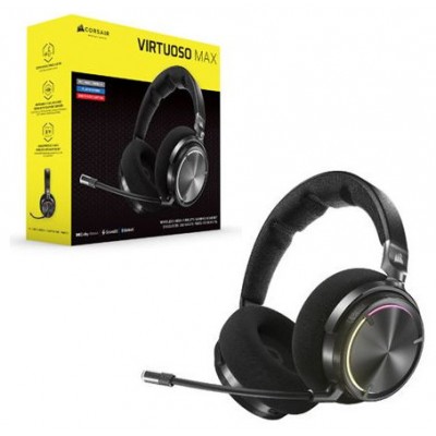 AURICULARES CORSAIR VIRTUOSO MAX WIRELESS NEGRO CA-9011372-WW (Espera 4 dias)